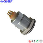 Durable Round Wire Connectors , EGG 0B 304 4 Pin Panel Mount Connector
