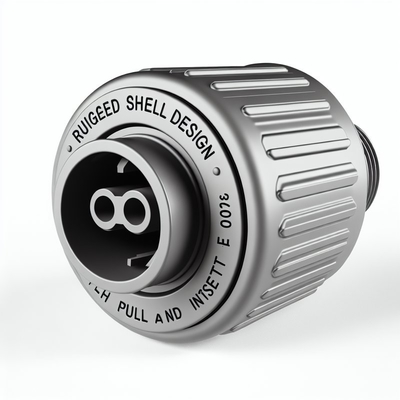 Серия 1031F Круглые герметичные (IP68) разъемы Push Pull с пайкой