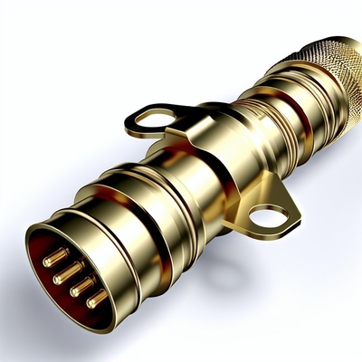 Латунные разъемы push-pull для кабеля IP50, пайка